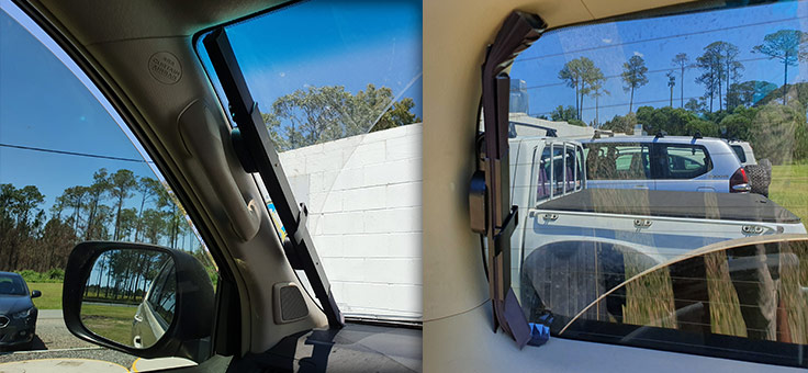 retractable foil sunshade for 150 prado kakadu